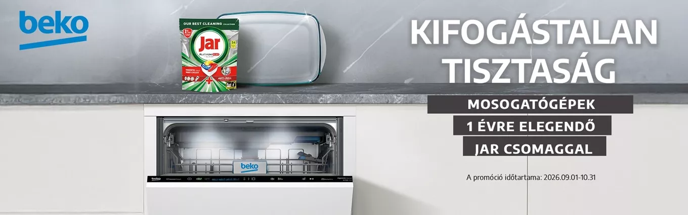 Beko mosogatógépek JAR kapszulával | Biri Elektro