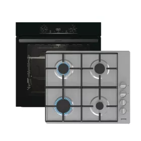   Gorenje BO6735E05B beépíthető sütő + Gorenje G640XHS beépíthető gázfőzőlap