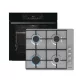 Gorenje BO6735E05B beépíthető sütő + Gorenje G640XHS beépíthető gázfőzőlap