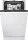 Gorenje GV520E10 beépíthető mosogatógép, 3. fiók, 11 teríték (45 cm)