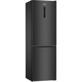   Gorenje NRK619EABXL4 alulfagyasztós hűtőszekrény, 204/96 liter, fekete, NO FROST