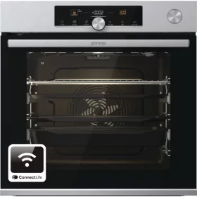   Gorenje BPSA6747A08XWI beépíthető sütő, pirolitikus, AirFyer, GŐZ