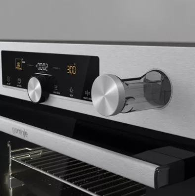 Gorenje BPSA6747A08XWI beépíthető sütő, pirolitikus, AirFyer, GŐZ