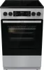 Gorenje GEC5C41SG elektromos, kerámialapos tűzhely, 50 cm, ezüst