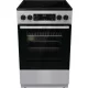 Gorenje GEC5C41SG elektromos, kerámialapos tűzhely, 50 cm, ezüst