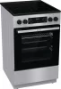 Gorenje GEC5C41SG elektromos, kerámialapos tűzhely, 50 cm, ezüst