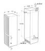 Gorenje NRKI418EP1 beépíthető hűtőszekrény, 183/63 liter, NO FROST