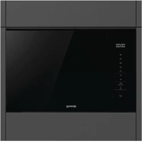 Gorenje BM201SG3DBG beépíthető, grilles mikrohullámú sütő, 20 liter, fekete