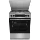 Gorenje GKS6C71XF kombinált tűzhely, hőlégkeverés, AirFryer, inox, 60 cm