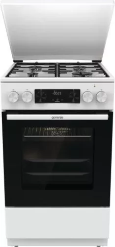 Gorenje GK5C64WH kombinált tűzhely, hőlégkeverés, AirFryer, fehér