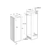Gorenje FNCI517E41WF beépíthető fagyasztószekrény, 235 liter, NO FROST