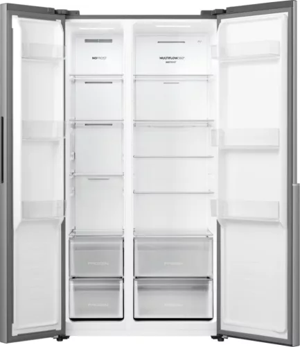 Gorenje NRS917E41X side by side hűtőszekrény, 347/197 liter, NO FROST, inox