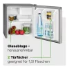 Bomann KB 7245X mini hűtőszekrény, 45 liter, inox