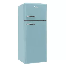   Amica KGC 15632T felülfagyasztós retro hűtőszekrény, 162/44 liter, kék