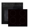 Tesla BO900FBSA beépíthető sütő, Air Fryer funkció, GŐZ + Tesla HI6401MB beépíthető indukciós főzőlap