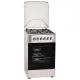 MPM MPM-54-KGM-06E kombinált tűzhely, hőlégkeverés, inox