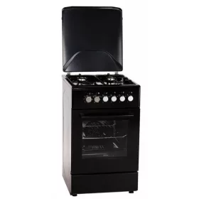   MPM MPM-54-KGM-12B kombinált tűzhely, hőlégkeverés, fekete