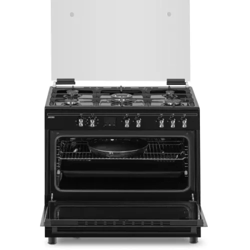 MPM MPM-93-KGM-32 kombinált tűzhely, 90 cm, fekete