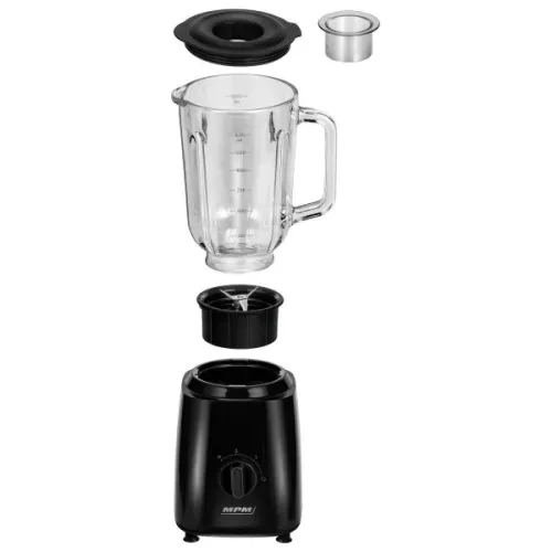 MPM MBL-37 turmixgép, üvegkehely