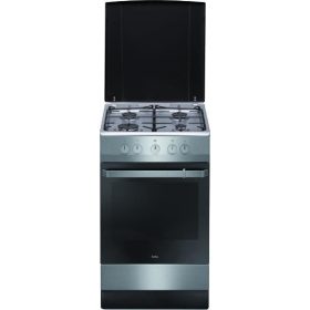 Amica 55347 gáztűzhely, inox