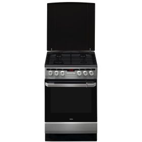 Amica 56013 kombinált tűzhely, hőlégkeverés, inox