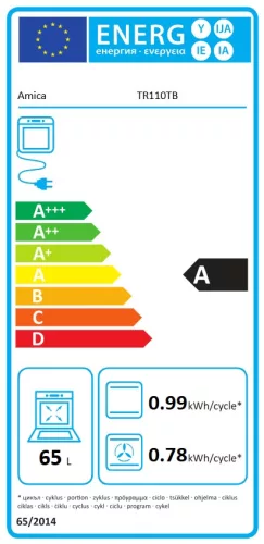 Amica TR110TB beépíthető sütő