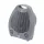 Home FK1M hordozható elektromos ventilátoros hősugárzó, 1000W/2000W, szürke