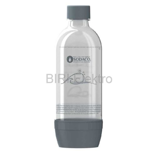 Sodaco Flakonduopack szénsavasító palack, 2x1 liter (Fehér-Szürke)