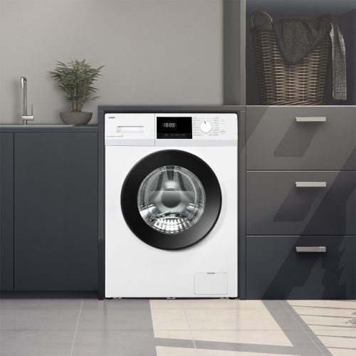 Gaba GTW-712A elöltöltős mosógép, 7 kg, 1200 ford., GŐZ, INVERTER