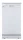 Gaba GMDW-45W mosogatógép, fehér, 10 teríték (45 cm)