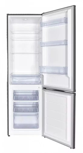Hausmeister HM3193E alulfagyasztós hűtőszekrény, 191/71 liter, inox