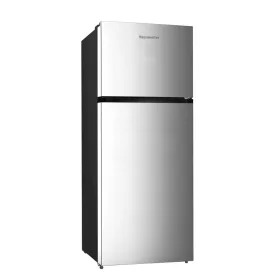   Hausmeister HM3227 felülfagyasztós hűtőszekrény, 296/97 liter, inox, 70 cm