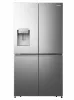 Hisense RQ760N4SASE side by side hűtőszekrény, 352/232 liter, inox, NO FROST, INVERTER