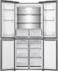 Hisense RQ5P470SAID side by side hűtőszekrény, 304/179 liter, inox, NO FROST, INVERTER