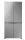 Hisense RQ768N4GVE side by side hűtőszekrény, 381/210 liter, inox, NO FROST, INVERTER