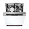 Candy CH 3C4F0S kezelőpaneles beépíthető mosogatógép, INVERTER, 13 teríték (60 cm)