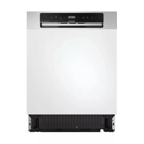 Candy CH 3C4F0S kezelőpaneles beépíthető mosogatógép, INVERTER, 13 teríték (60 cm)