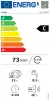 Candy CH 3C4F0S kezelőpaneles beépíthető mosogatógép, INVERTER, 13 teríték (60 cm)