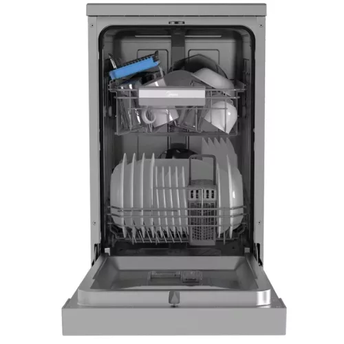 Midea MFD45S200X.2-ES mosogatógép, 10 teríték (45 cm), inox