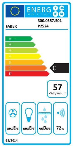 Faber TR 741 Base X A50 páraelszívó, 50 cm, inox - HÁTSÓ KIVEZETÉSSEL IS