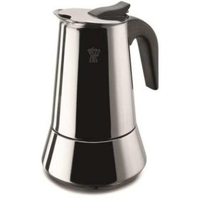   Ghidini 1386 Steelexpress kotyogó kávéfőző, 2 személyes - inox, indukciós lapra is!