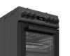 Whirlpool W5G8LMTA HU kombinált tűzhely, hőlégkeverés, antracit