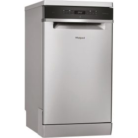   Whirlpool WSFO 3O34 PF X mosogatógép, inox, 6. érzék, 3. fiók, 10 teríték (45 cm)