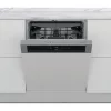 Whirlpool WBC 3C34 PF X kezelőpaneles beépíthető mosogatógép, 3 fiók, 14 teríték (60 cm)