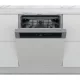 Whirlpool WBC 3C34 PF X kezelőpaneles beépíthető mosogatógép, 3 fiók, 14 teríték (60 cm)