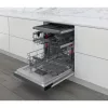 Whirlpool WBC 3C34 PF X kezelőpaneles beépíthető mosogatógép, 3 fiók, 14 teríték (60 cm)
