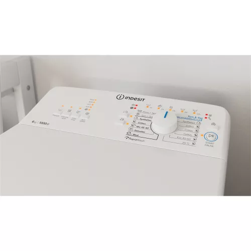 Indesit BTW L60400 EE/N felültöltős mosógép, 6 kg, 1000 centrifuga