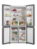 Candy CFQQ5T817EPS side by side hűtőszekrény, 311/156 liter, inox, NO FROST, INVERTER