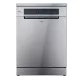 Candy CF 6B4S1PX mosogatógép, 16 teríték (60 cm), inox, 3 fiók, INVERTER