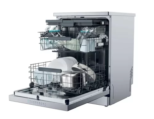 Candy CF 6B4S1PX mosogatógép, 16 teríték (60 cm), inox, 3 fiók, INVERTER